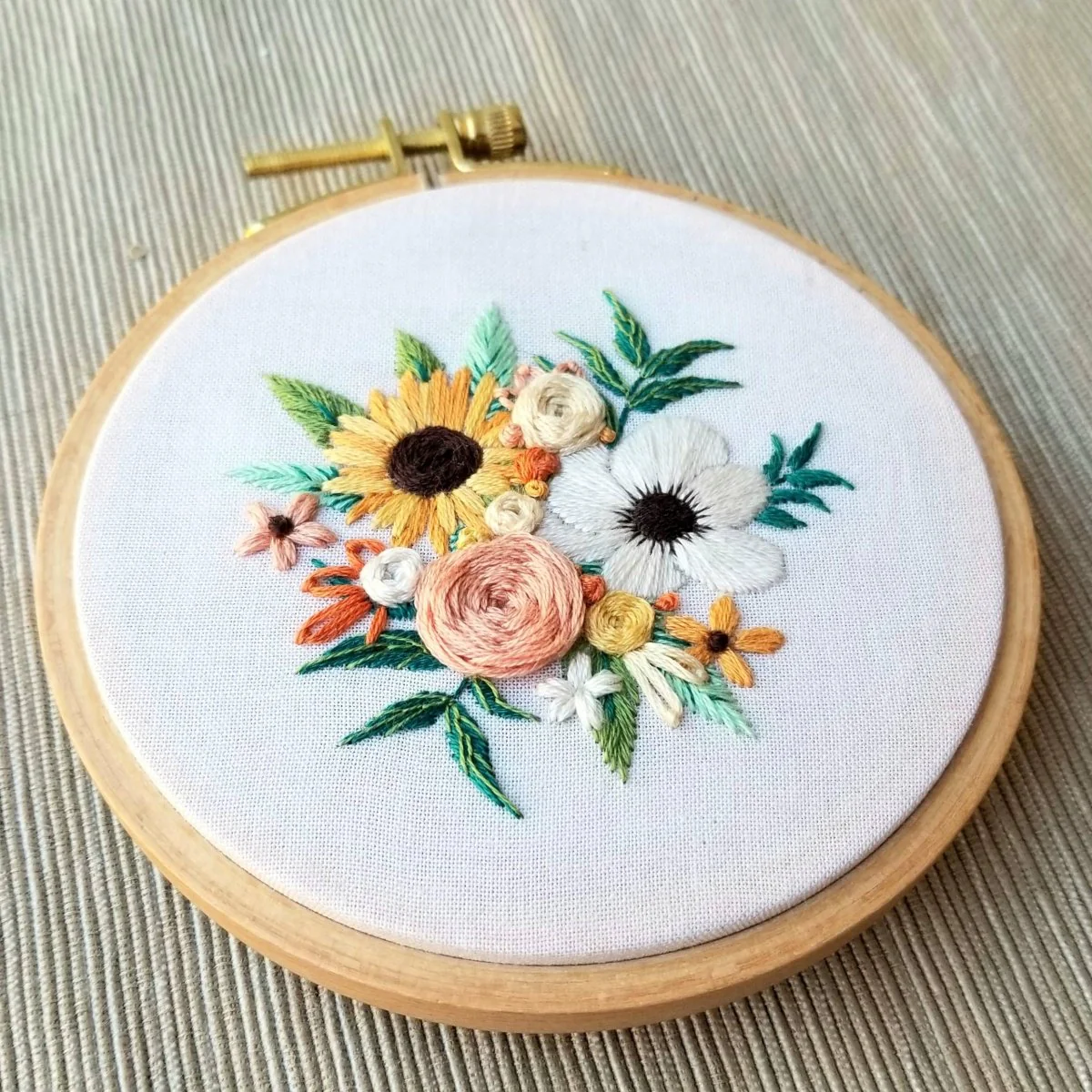Jessica Long Embroidery - Cozy Harvest Beginner Embroidery Kit - Image 6