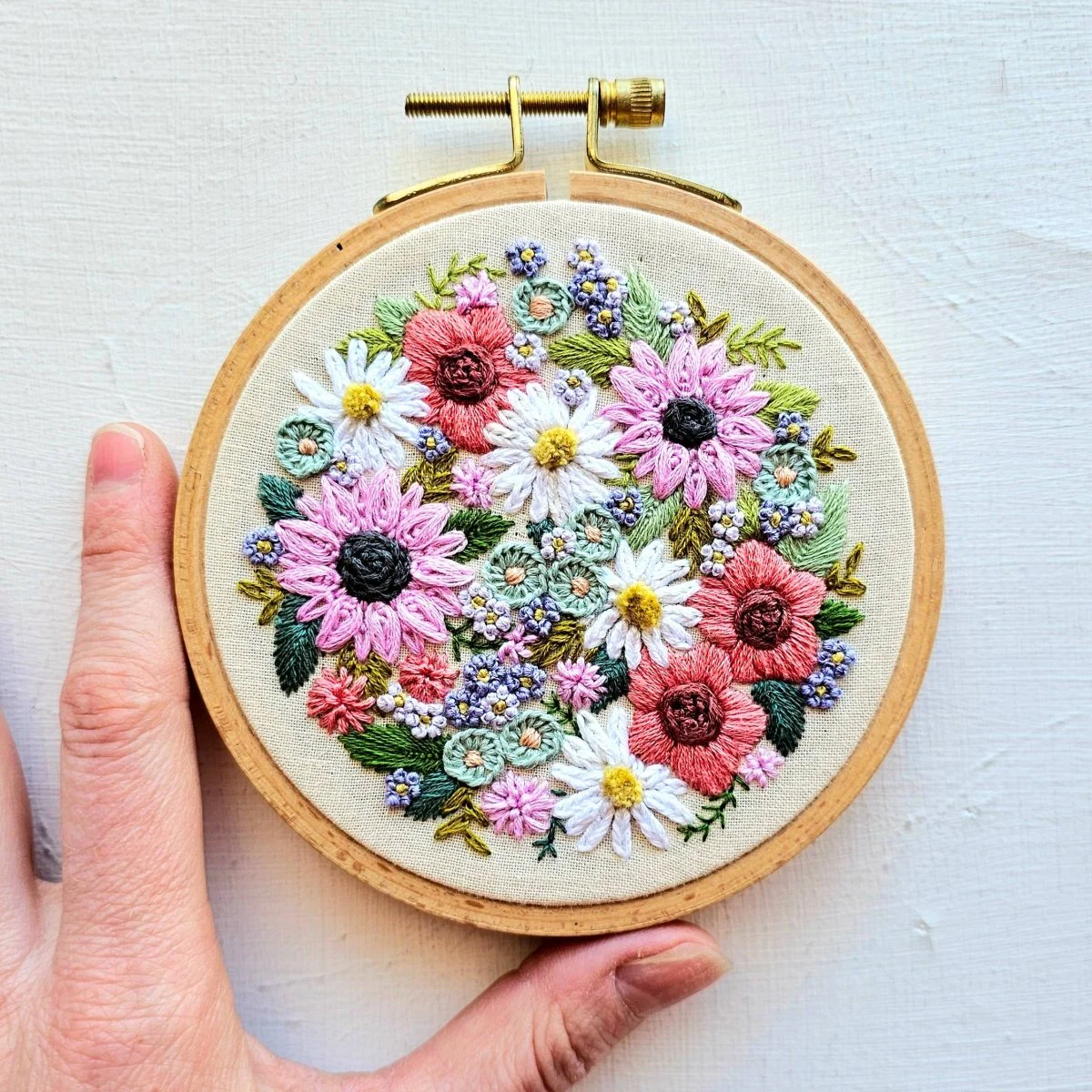 Jessica Long Embroidery - Wildflower Sampler Embroidery Craft Kit - Image 9