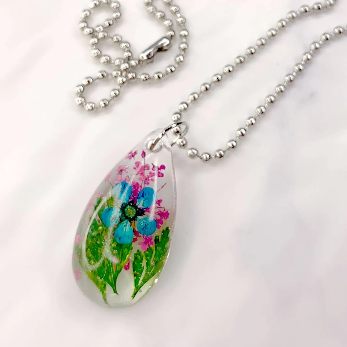 Jewelry Made by Me - Dried Flower Resin Inclusions - Image 3
