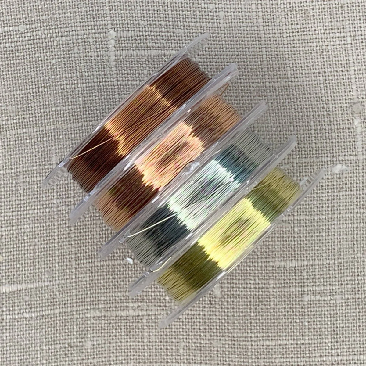 Jewelry Made by Me - Neutral Colored Jewelry Wire .3mm 11yds 5pc - Image 2