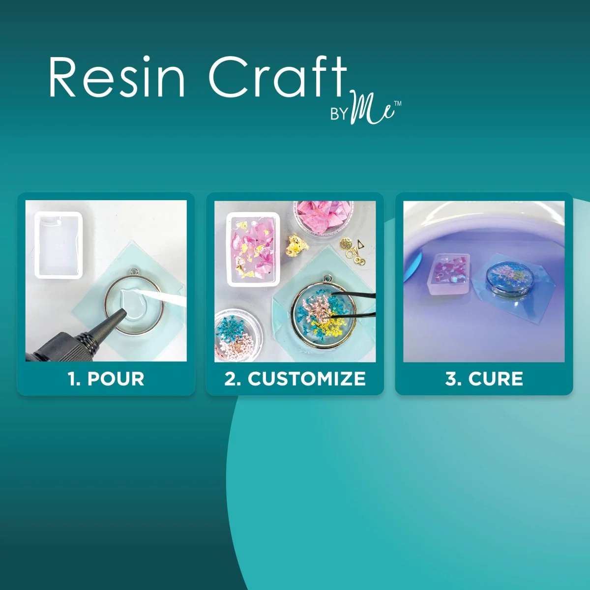 Jewelry Made by Me - UV Resin Jewelry Starter Kit - Image 4