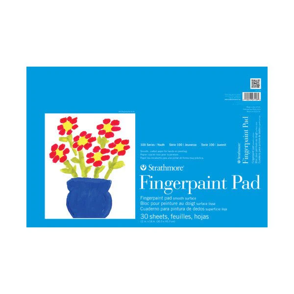 Strathmore Kids Finger Paint Pad 12x18 inch