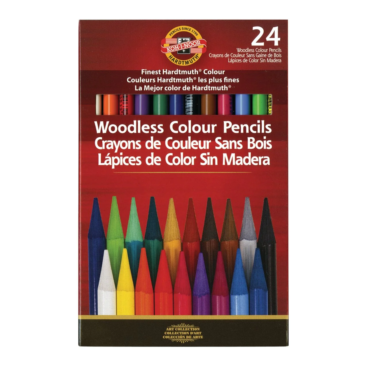Koh-I-Noor Progresso woodless pencil Set of 24
