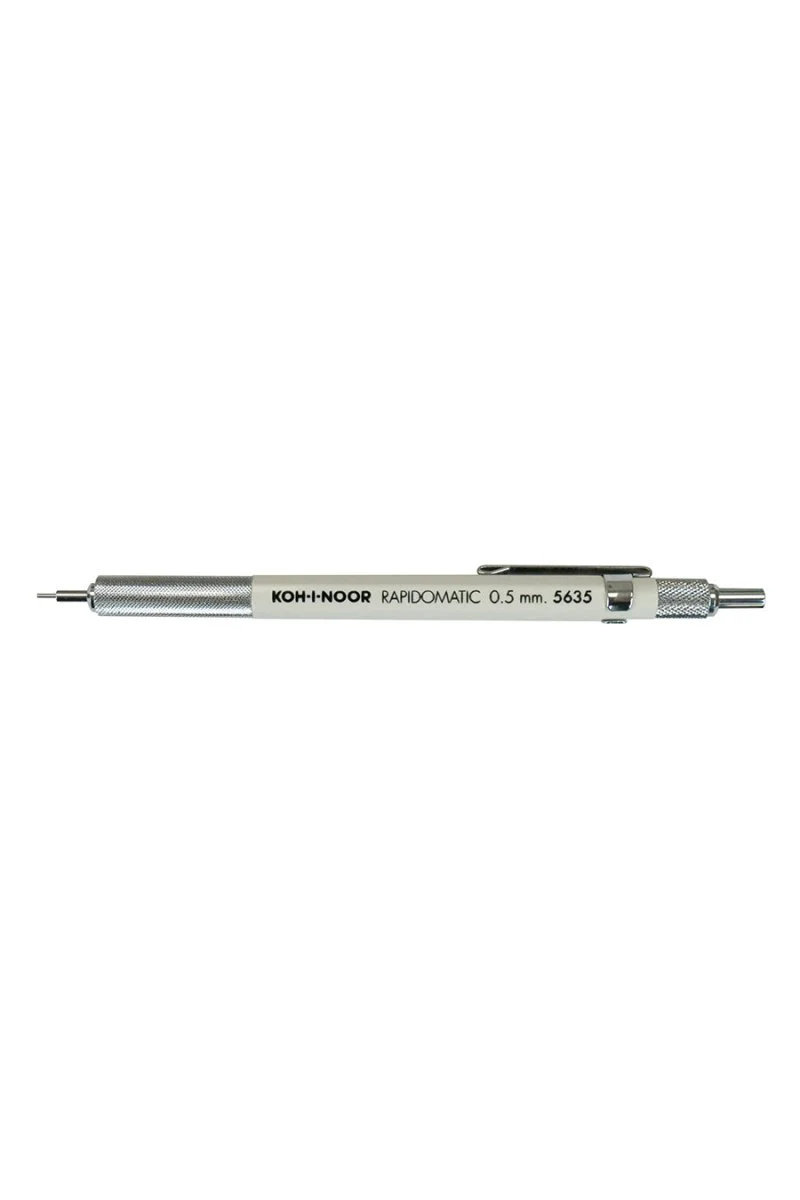 Koh-I-Noor Rapidomatic Mechanical Pencil .5mm (white barrel)