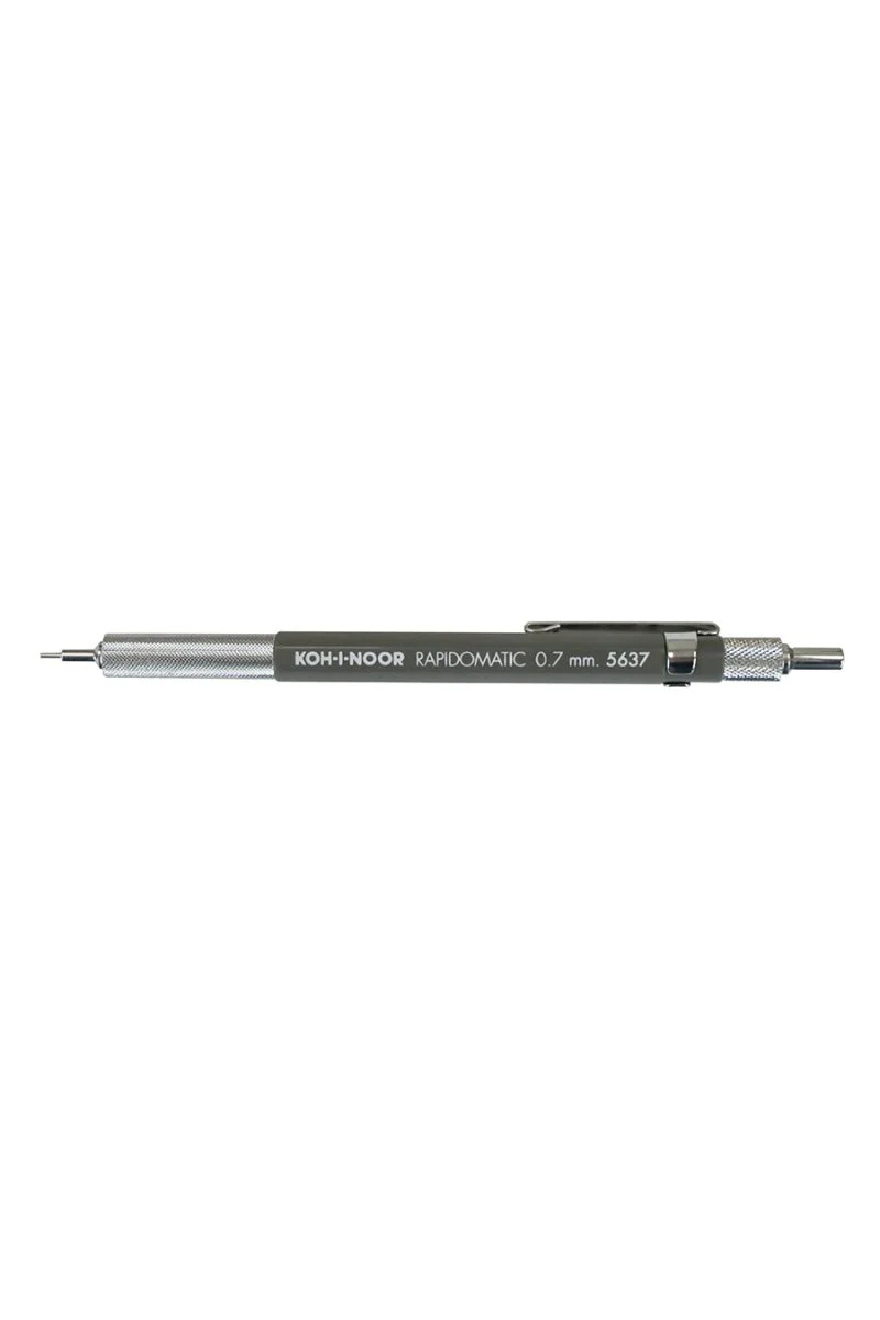 Koh-I-Noor Rapidomatic Mechanical Pencil .7mm (grey barrel)