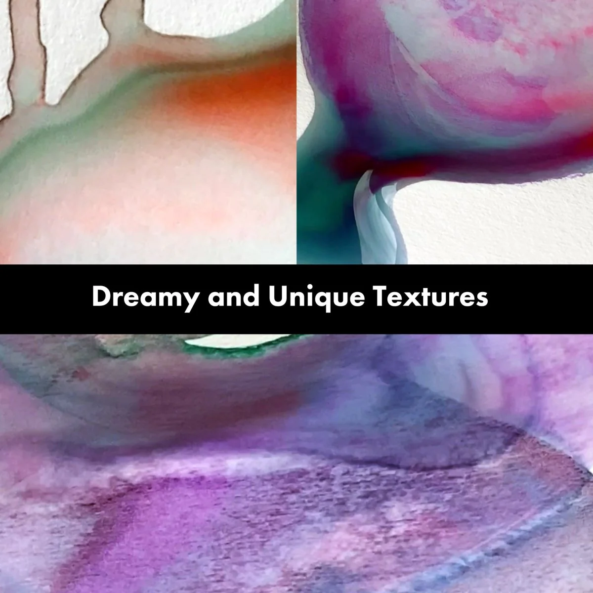 Kuretake Gansai Tambi Watercolor Granulating 5 Color Aurora Set - Image 4