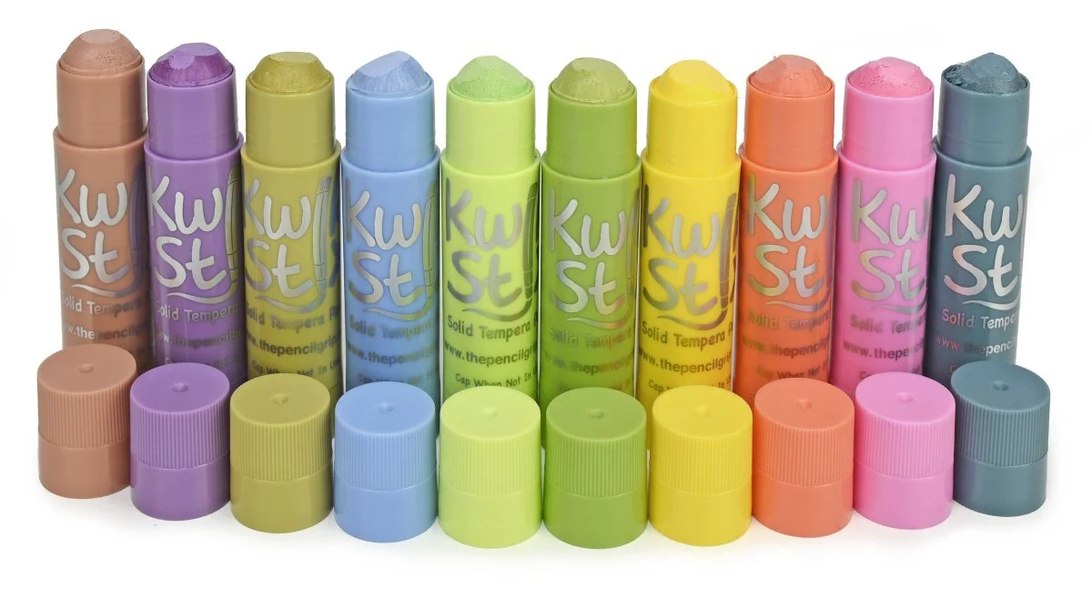 KwikStix Tempera Paint- Pastel 10 Colors TPG-680 - Image 2
