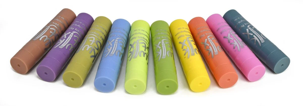 KwikStix Tempera Paint- Pastel 10 Colors TPG-680 - Image 5
