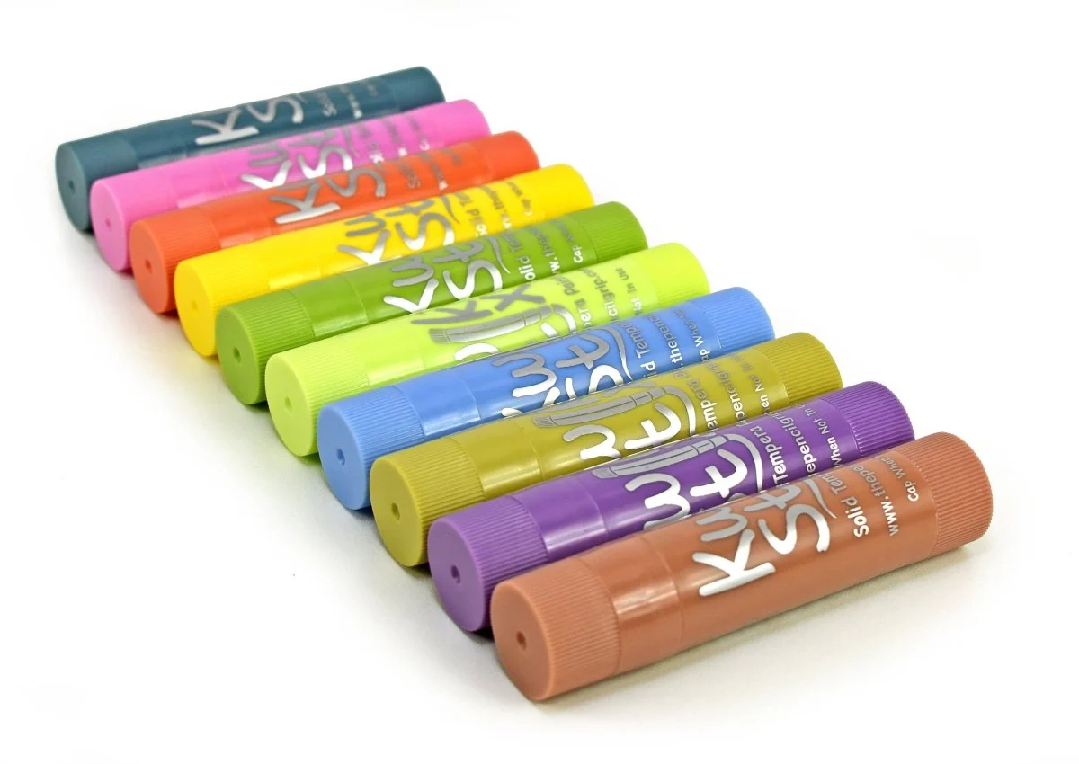 KwikStix Tempera Paint- Pastel 10 Colors TPG-680 - Image 6