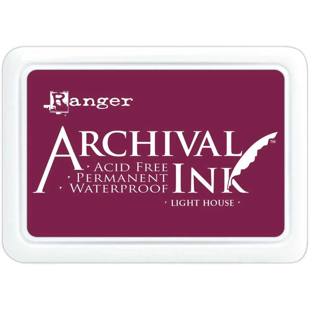Ranger Archival 2.75"x4" Ink Pad - Light House
