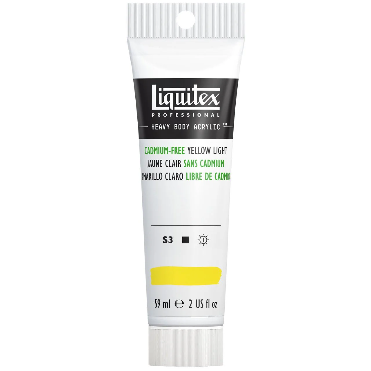 Liquitex Heavy Body Acrylic 2oz - Cadmium Free Yellow Light