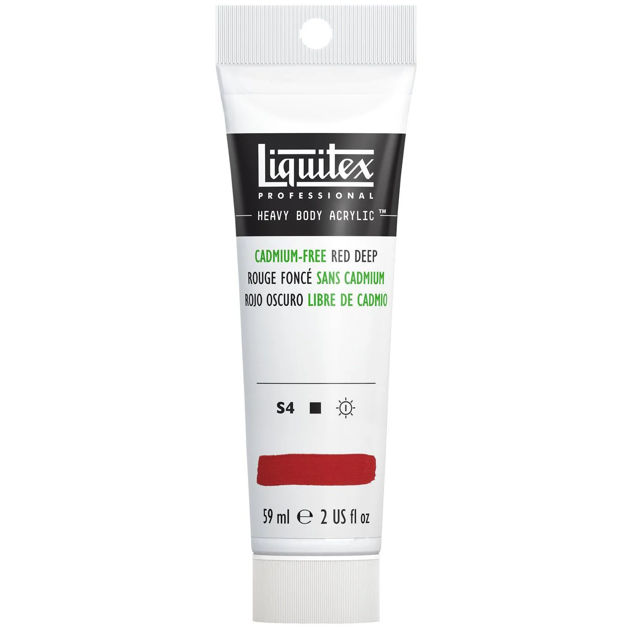 Liquitex Heavy Body Acrylic 2oz - Cadmium Free Red Deep