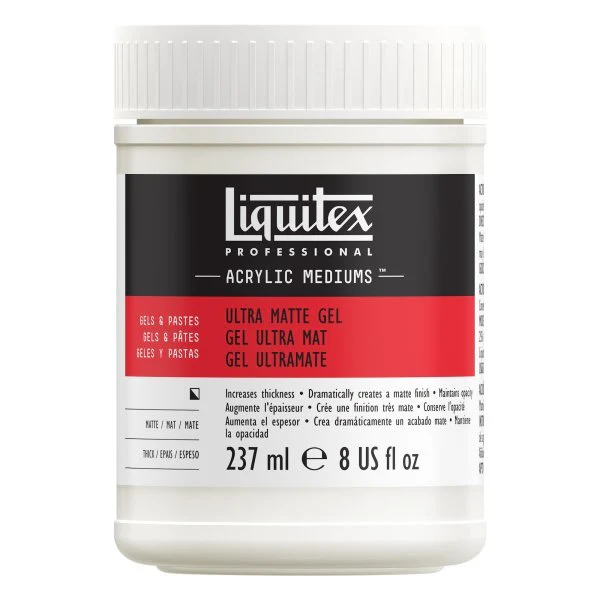 Liquitex Ultra Matte Gel Medium 8 oz. Jar
