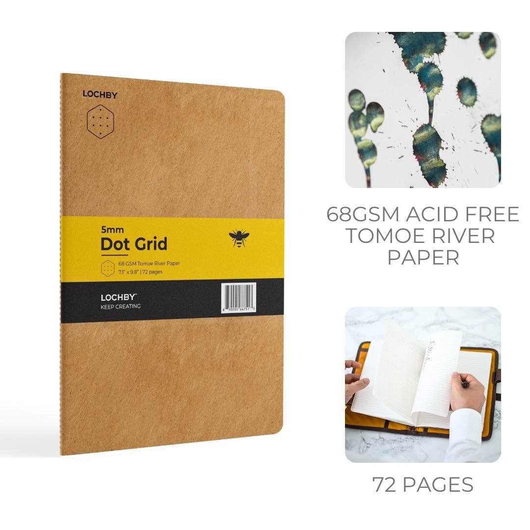 LOCHBY - B5 Notebooks (1-pack) - Dot Grid - Image 2
