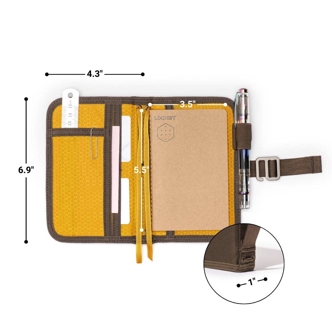 LOCHBY - Mini Field Journal - Brown - Image 4