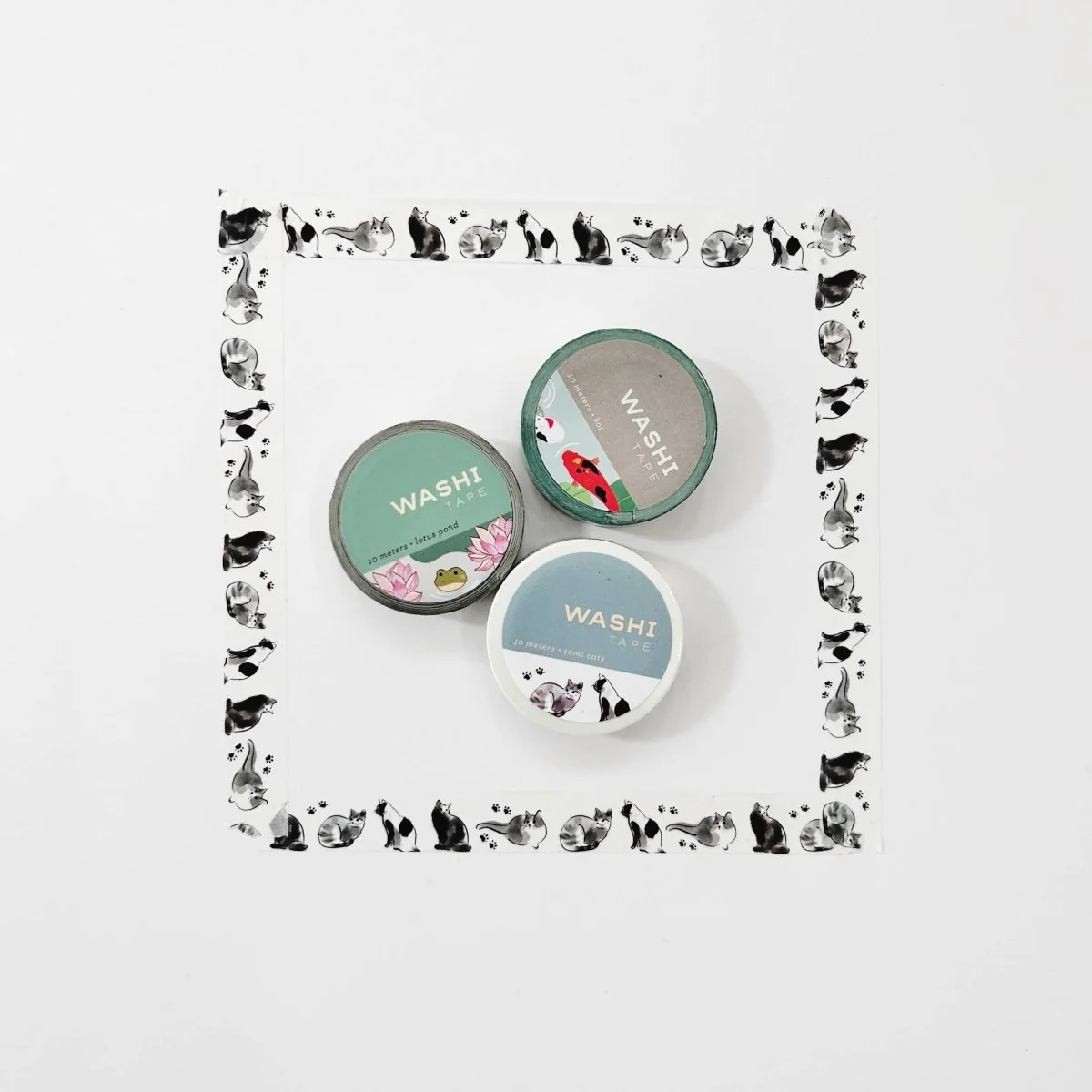 Lotus Pond Washi Tape - Image 3
