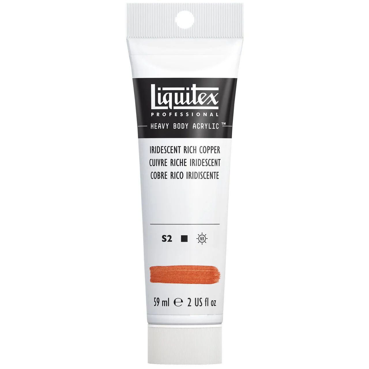 Liquitex Heavy Body Acrylic 2oz - Iridescent rich copper