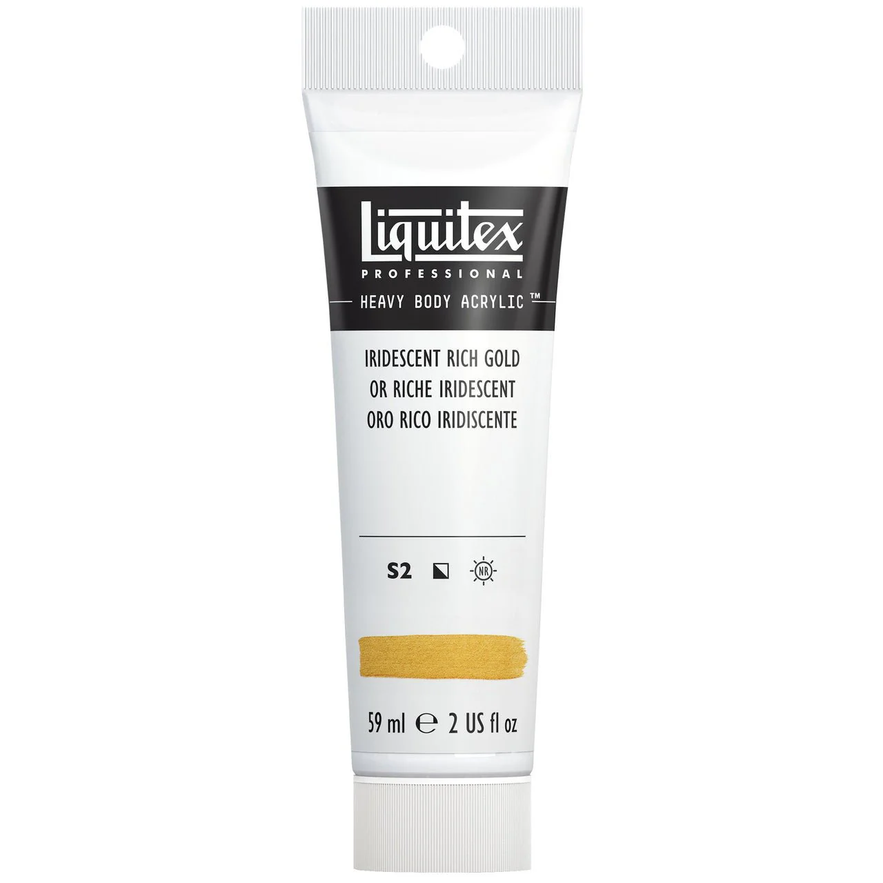 Liquitex Heavy Body Acrylic 2oz - Iridescent Rich Gold