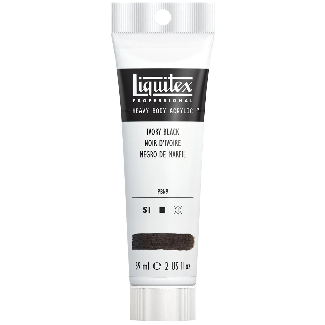 Liquitex Heavy Body Acrylic 2oz - Ivory black