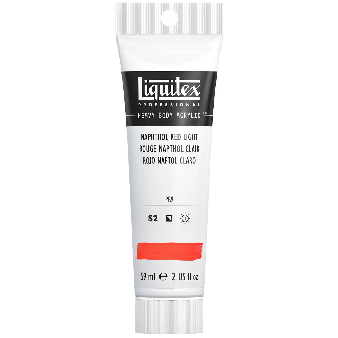 Liquitex Heavy Body Acrylic 2oz - Naphthol Red Light