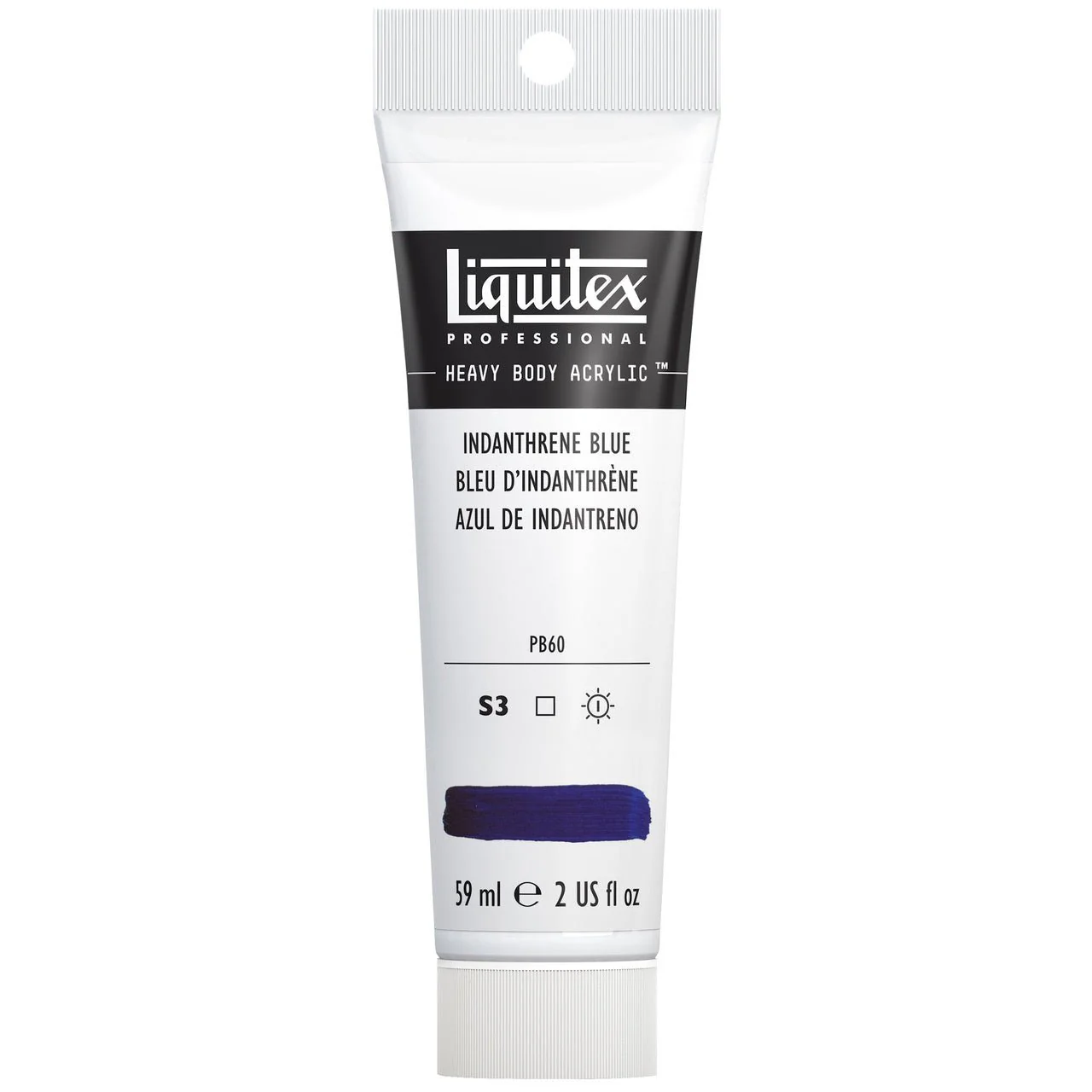 Liquitex Heavy Body Acrylic 2oz - Indanthrene blue