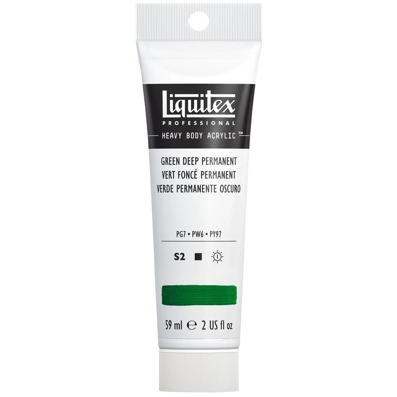 Liquitex Heavy Body Acrylic 2oz - Deep green (permanent)
