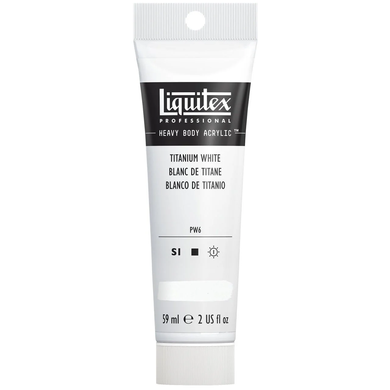 Liquitex Heavy Body Acrylic 2oz - Titanium White
