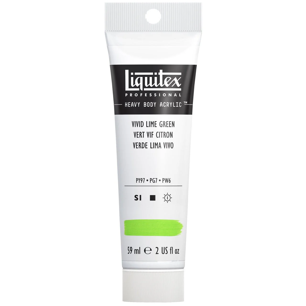 Liquitex Heavy Body Acrylic 2oz - Vivid lime green