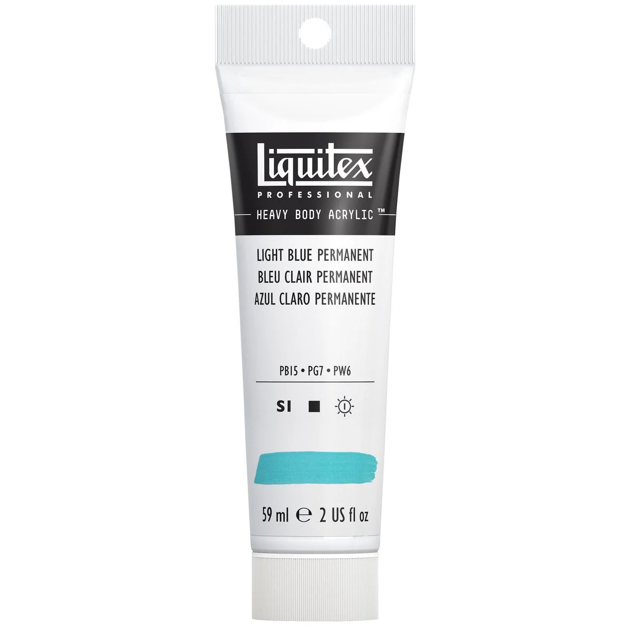 Liquitex Heavy Body Acrylic 2oz - light blue (permanent)