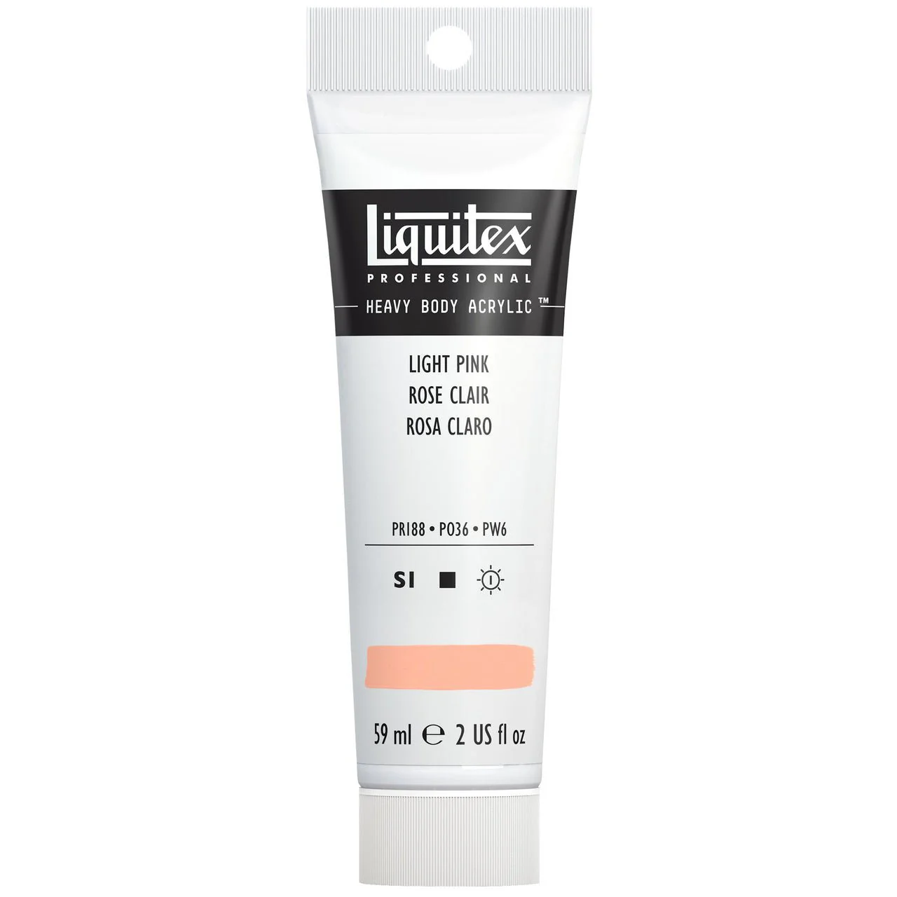 Liquitex Heavy Body Acrylic 2oz - Light portrait pink