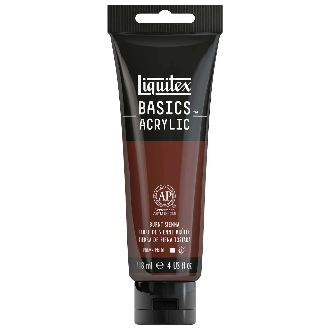 Liquitex BASICS 4 oz Burnt Sienna