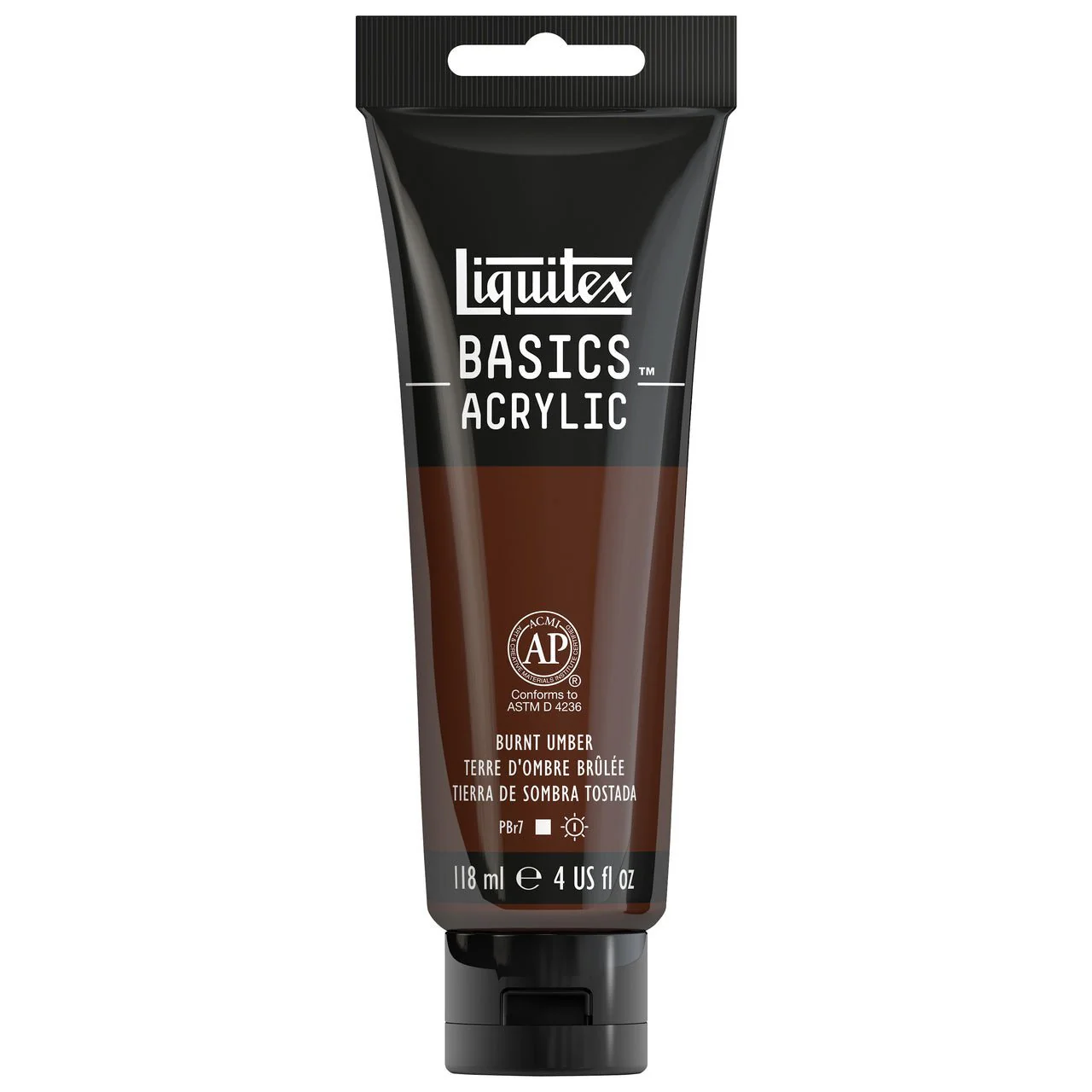 Liquitex BASICS 4 oz Burnt Umber
