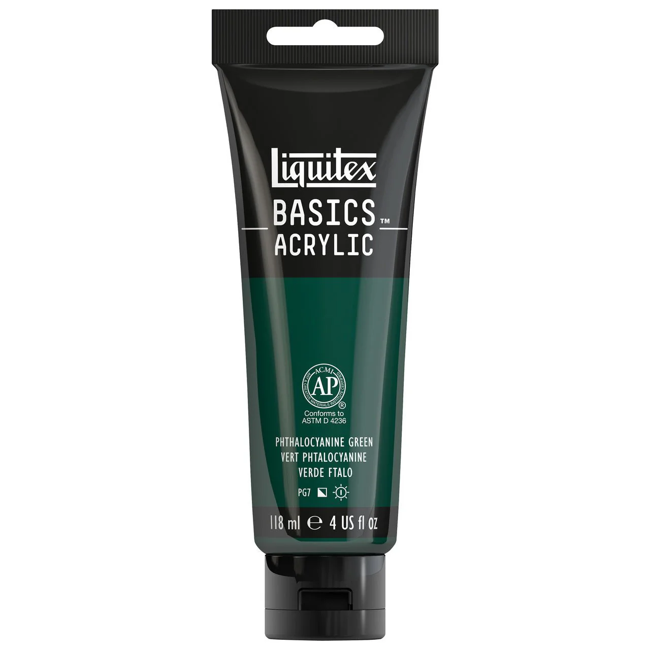 Liquitex BASICS 4 oz Phthalo Green