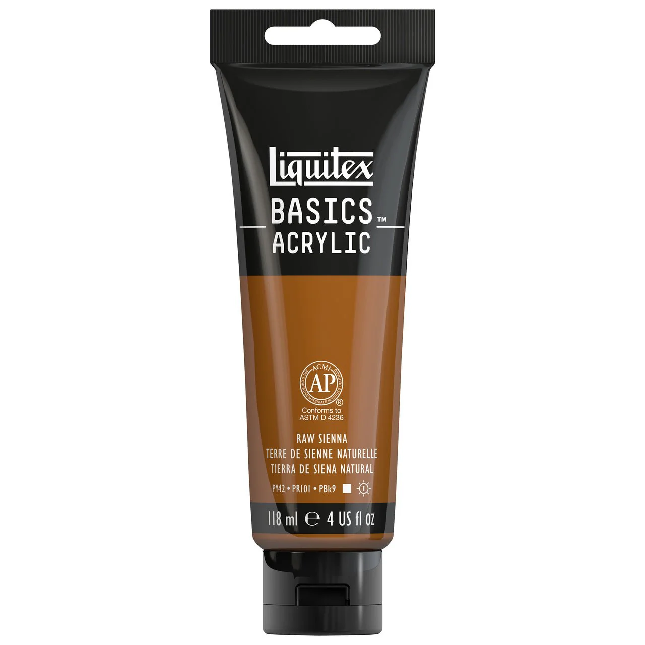 Liquitex BASICS 4 oz Raw Sienna