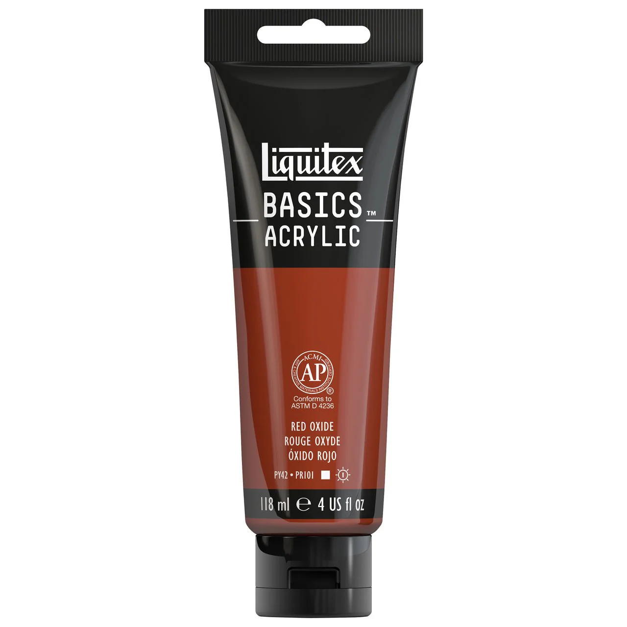 Liquitex BASICS 4 oz Red Oxide