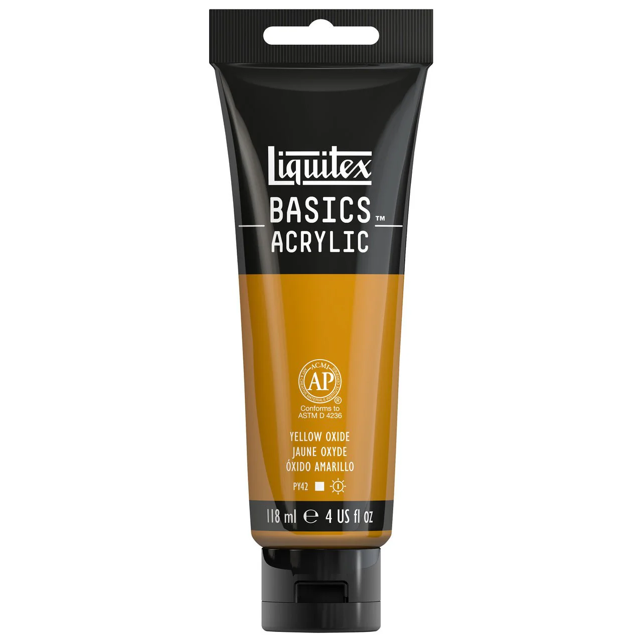 Liquitex BASICS 4 oz Yellow Oxide