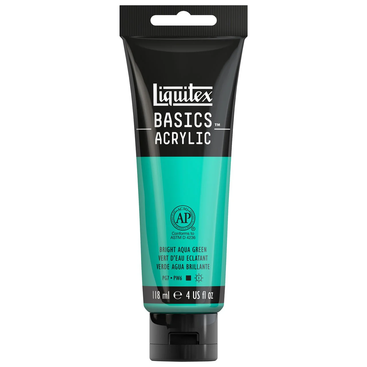 Liquitex BASICS 4 oz Bright Aqua Green