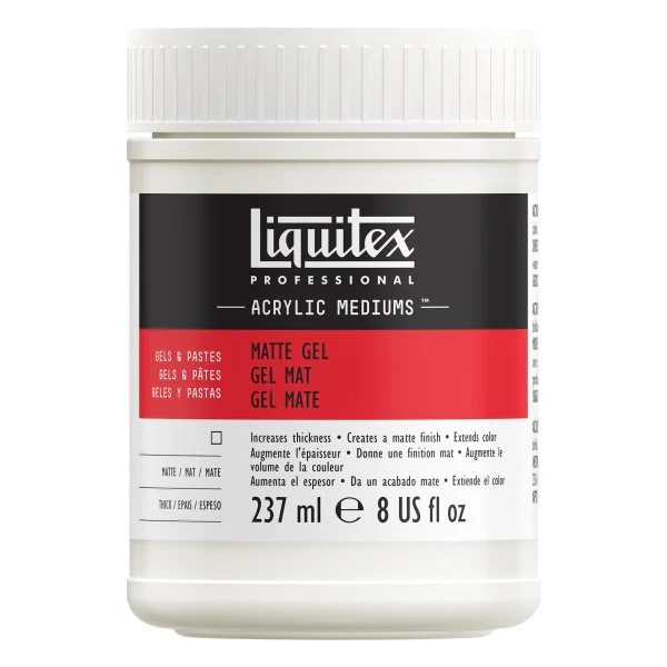Liquitex Matte Gel 237ml (8 oz)