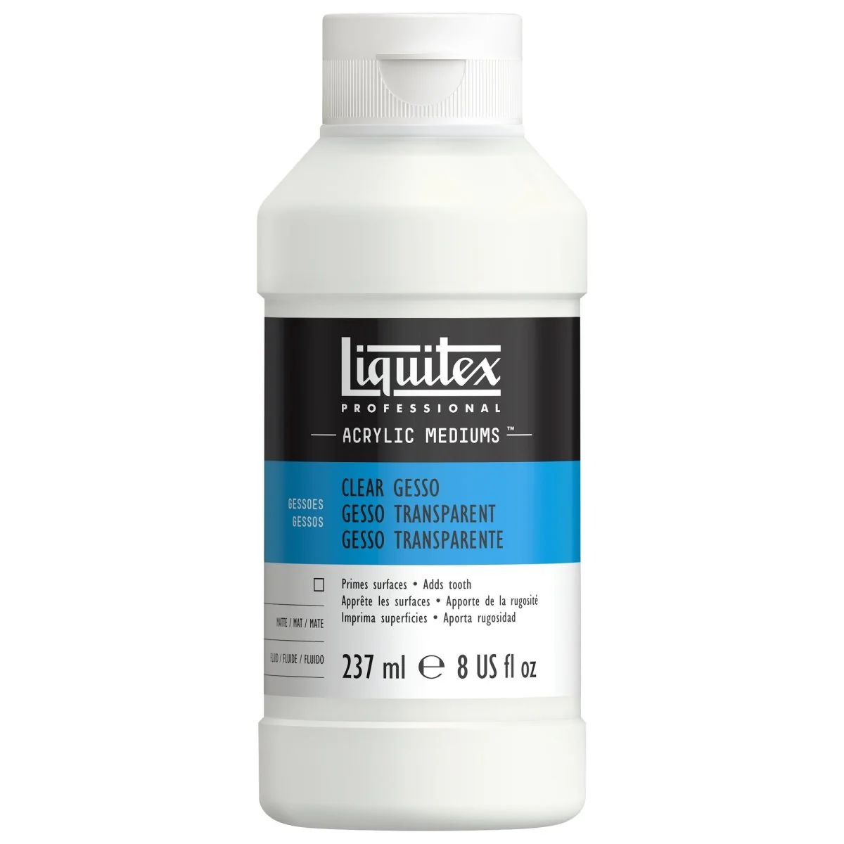 Liquitex Professional Clear Acrylic Gesso 8 oz
