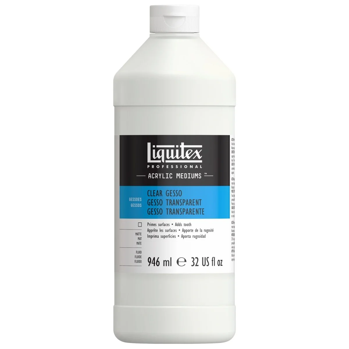 Liquitex Professional Clear Acrylic Gesso  32 oz