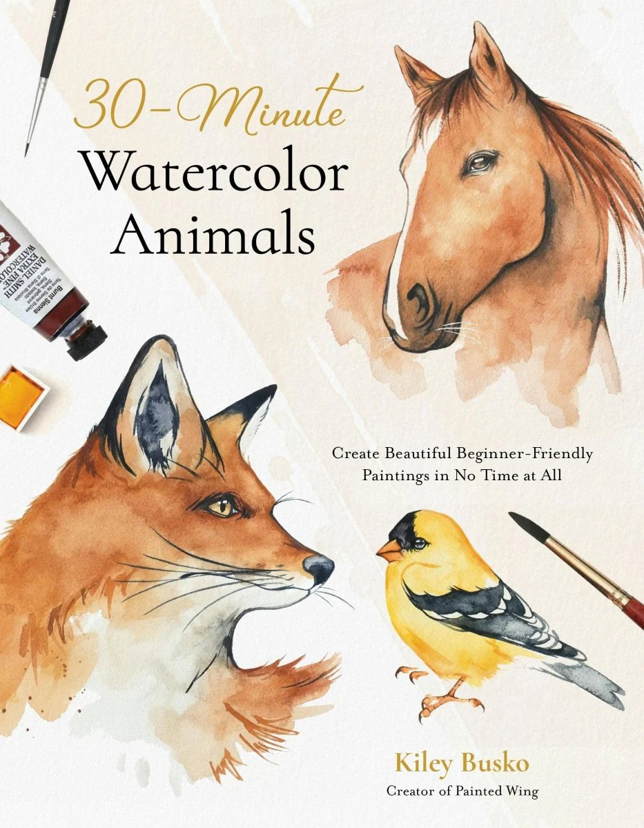 Macmillan Publishers - 30-Minute Watercolor Animals: Beginner-Friendly Paintings