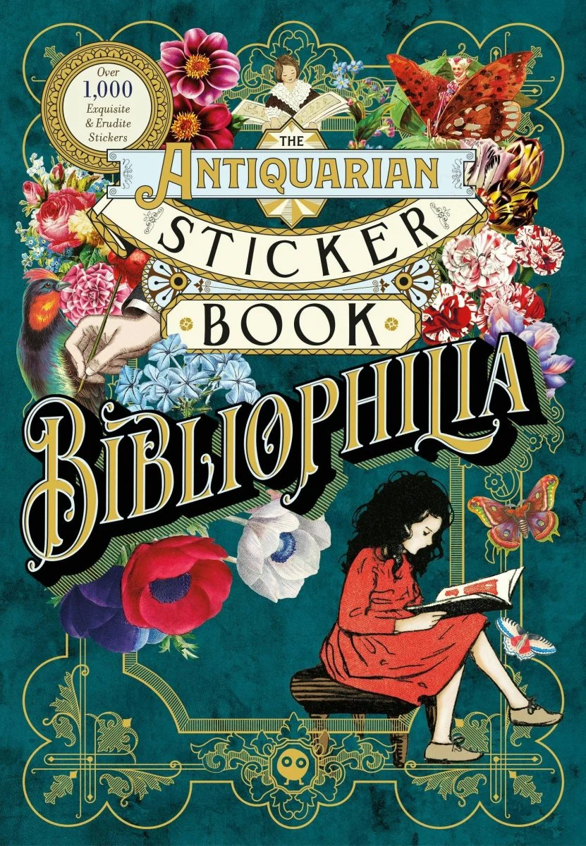 Macmillan Publishers - Antiquarian Sticker Book: Bibliophi