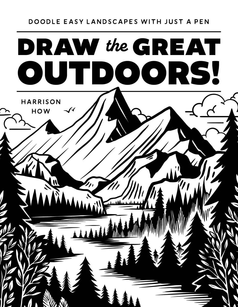 Macmillan Publishers - Draw The Great Outdoors: Doodle Easy Landscapes