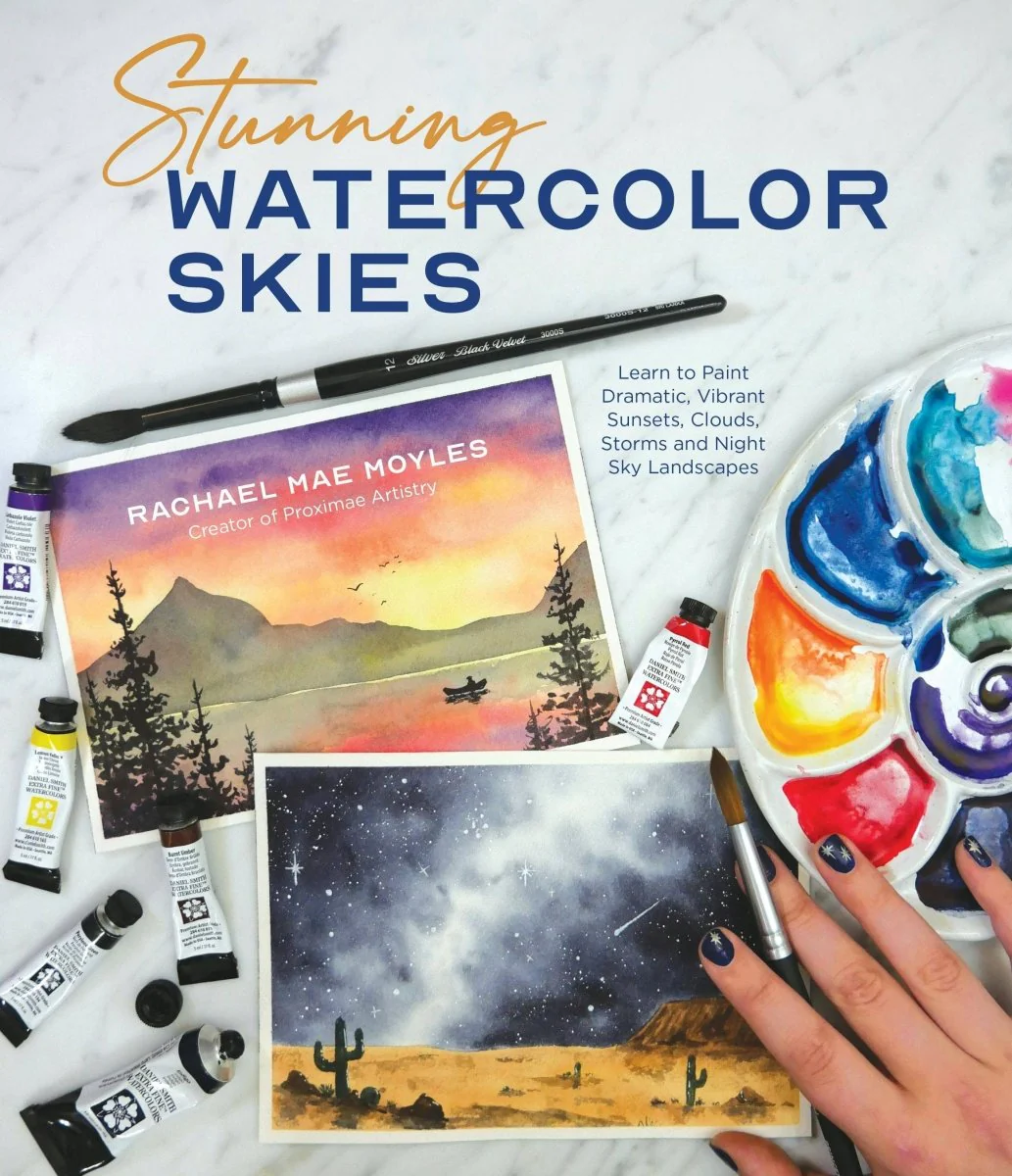 Macmillan Publishers - Learn To Paint Watercolor Skies: Sunsets, Clouds & Storms