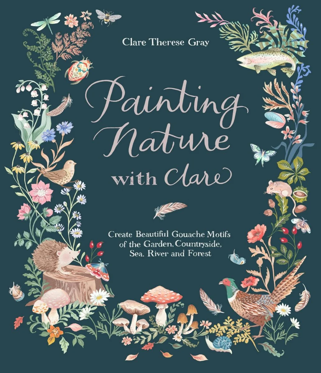 Macmillan Publishers - Painting Nature With Clare: Gouache Landscape Motifs