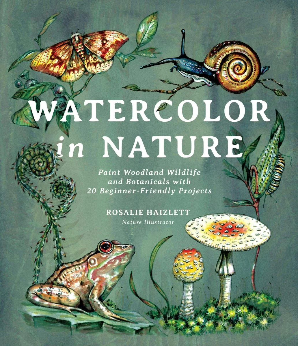 Macmillan Publishers - Watercolor In Nature: Woodland Wildlife & Botanicals