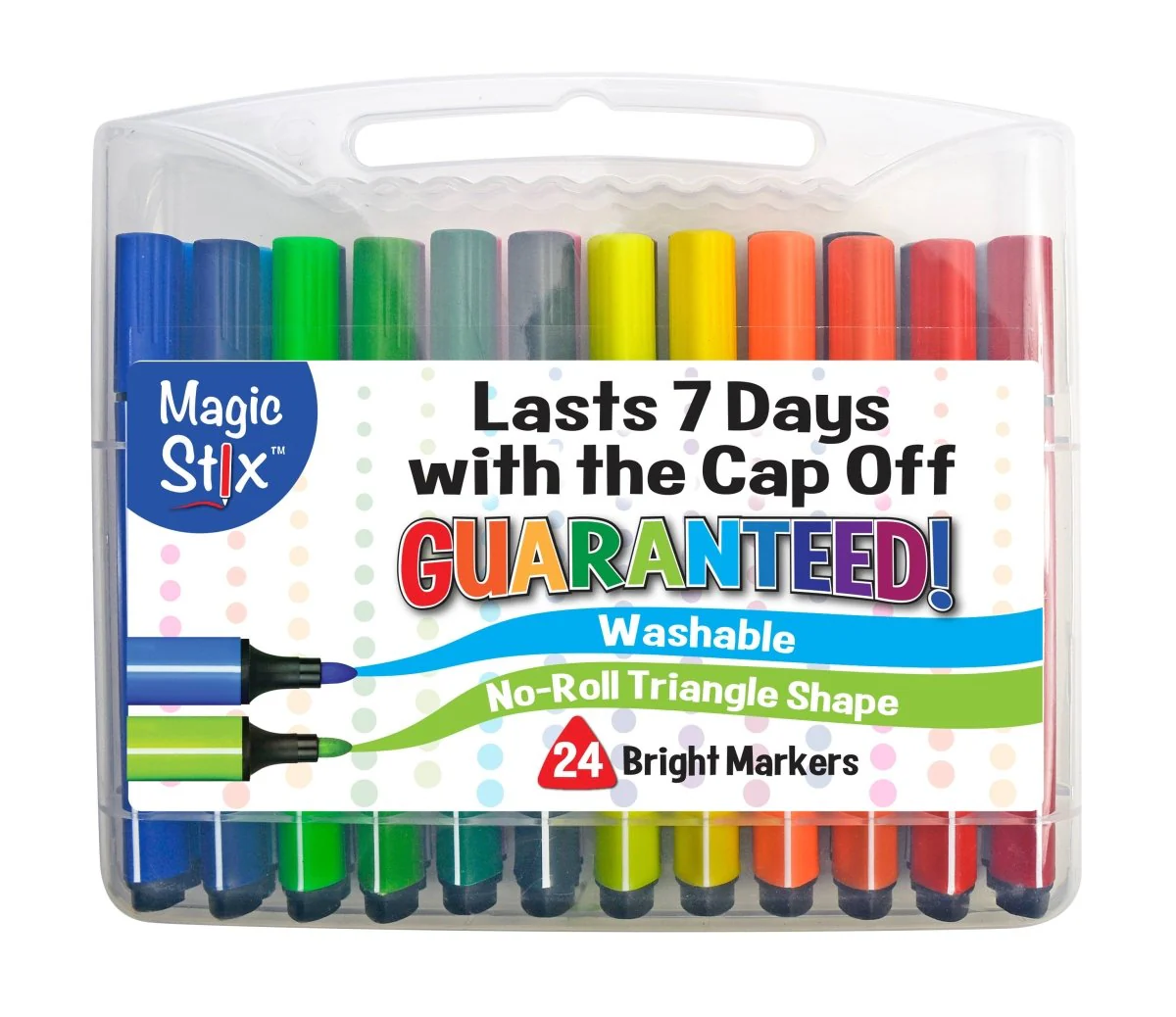 Magic Tri Stix 24 Color - Cap Off for 7 Days TPG-397
