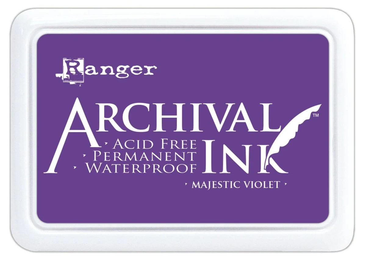 Ranger Archival 2.75"x4" Ink Pad - Majestic Violet