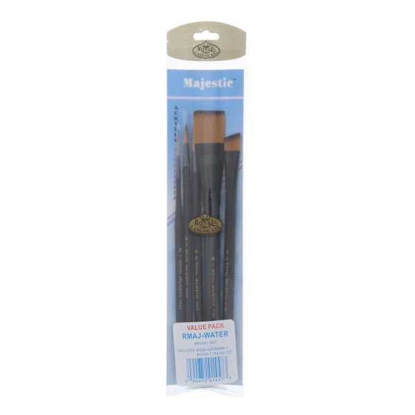 Royal Brush Majestic Deluxe Watercolor Brush Set - 5 Brushes