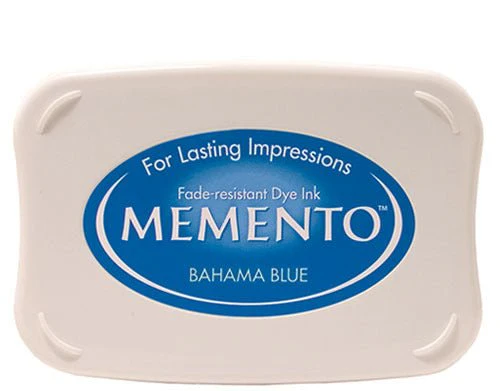 Memento Dye Ink Pad - Bahama Blue